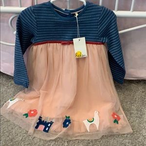 Boden Fairytale Dress sz 12-18 months NWT